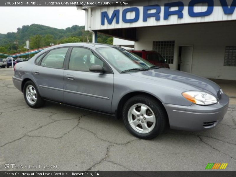 Tungsten Grey Metallic / Medium/Dark Flint Grey 2006 Ford Taurus SE