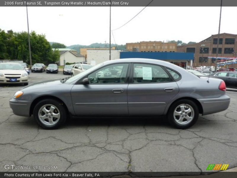 Tungsten Grey Metallic / Medium/Dark Flint Grey 2006 Ford Taurus SE