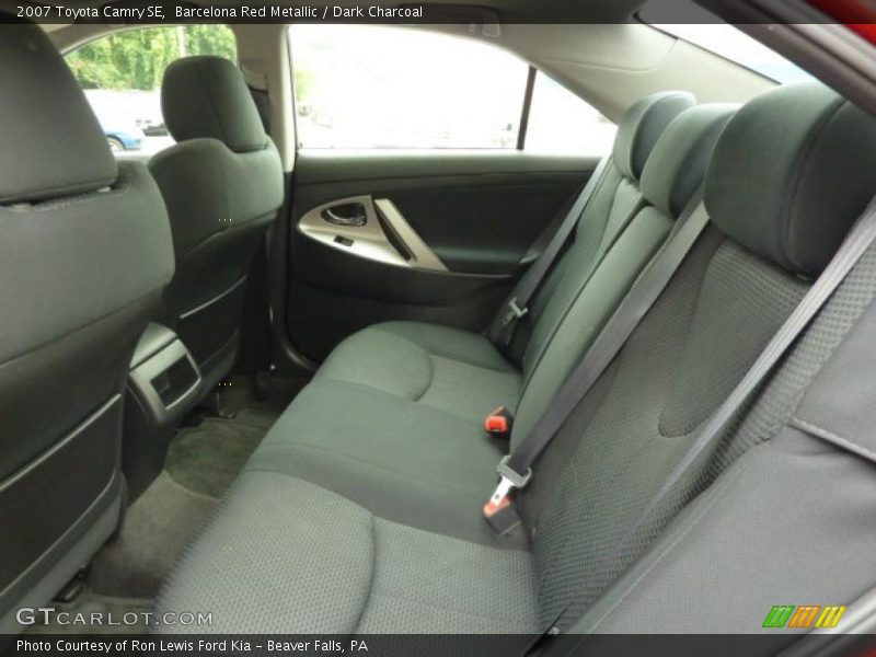 Barcelona Red Metallic / Dark Charcoal 2007 Toyota Camry SE