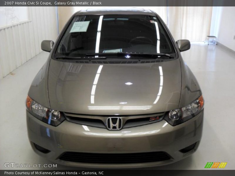 Galaxy Gray Metallic / Black 2007 Honda Civic Si Coupe