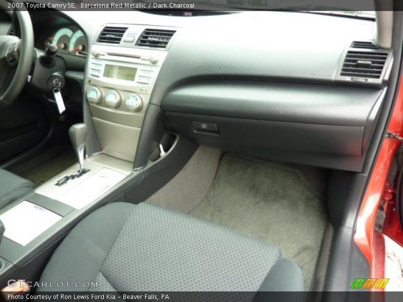 Barcelona Red Metallic / Dark Charcoal 2007 Toyota Camry SE
