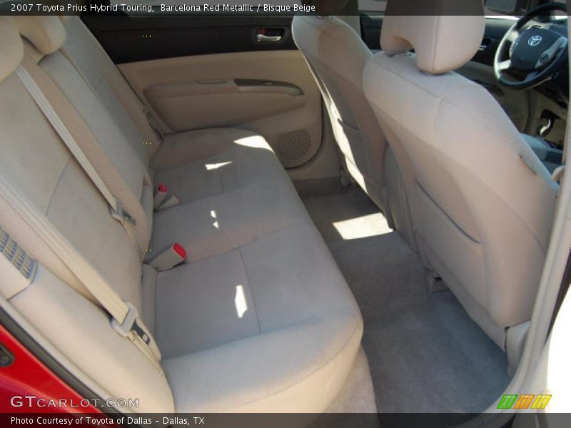 Barcelona Red Metallic / Bisque Beige 2007 Toyota Prius Hybrid Touring