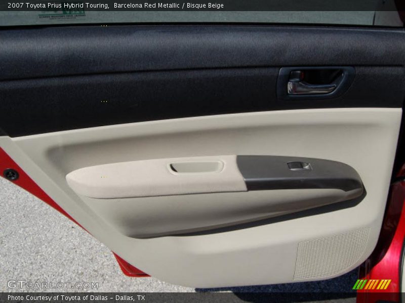 Barcelona Red Metallic / Bisque Beige 2007 Toyota Prius Hybrid Touring