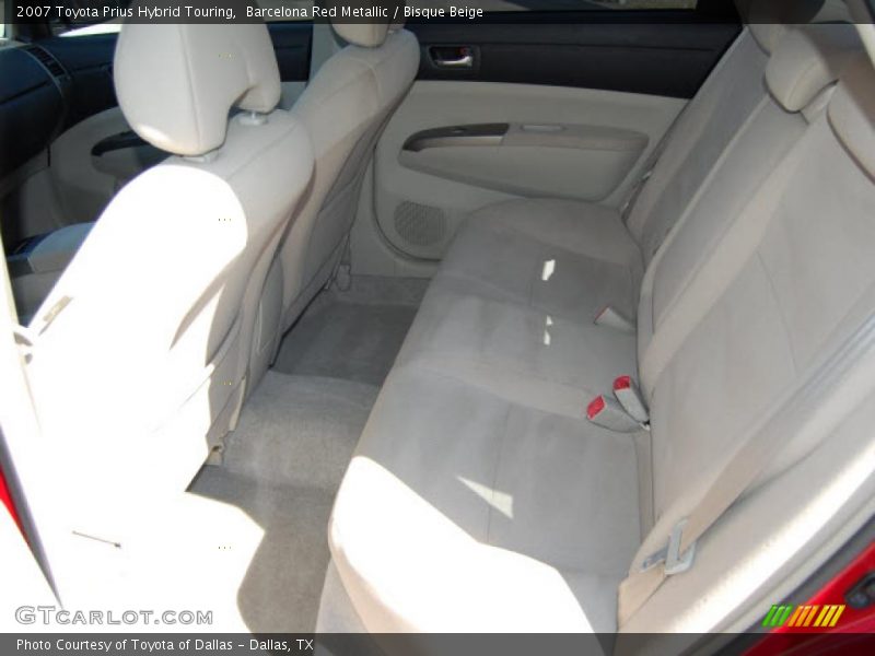 Barcelona Red Metallic / Bisque Beige 2007 Toyota Prius Hybrid Touring