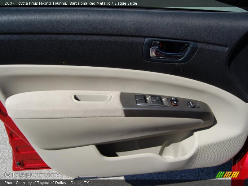 Barcelona Red Metallic / Bisque Beige 2007 Toyota Prius Hybrid Touring