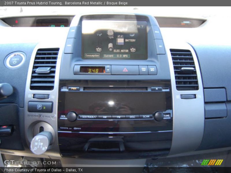 Barcelona Red Metallic / Bisque Beige 2007 Toyota Prius Hybrid Touring