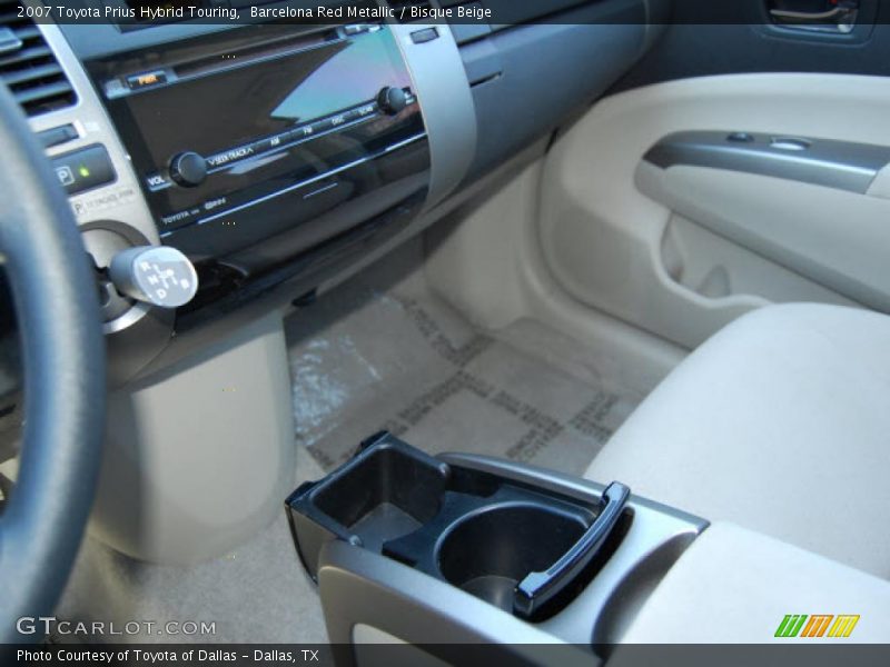 Barcelona Red Metallic / Bisque Beige 2007 Toyota Prius Hybrid Touring