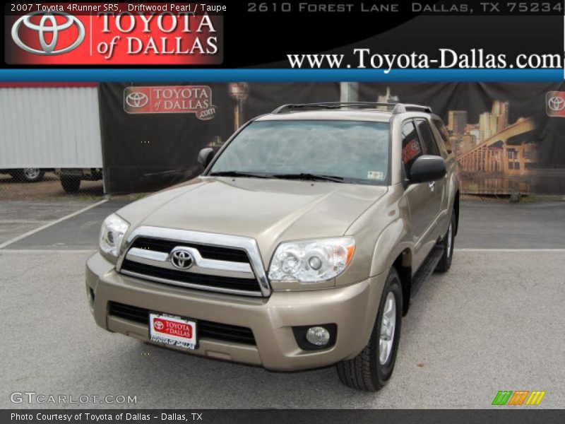 Driftwood Pearl / Taupe 2007 Toyota 4Runner SR5
