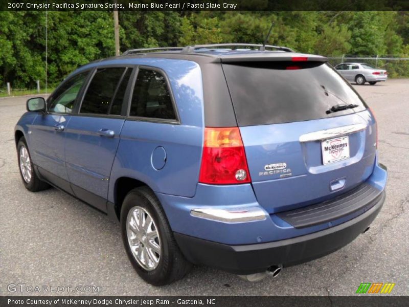 Marine Blue Pearl / Pastel Slate Gray 2007 Chrysler Pacifica Signature Series