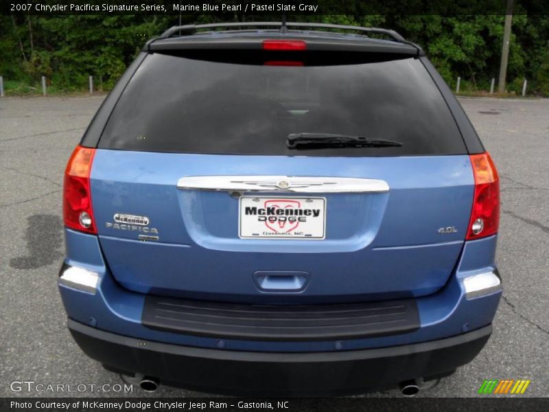 Marine Blue Pearl / Pastel Slate Gray 2007 Chrysler Pacifica Signature Series