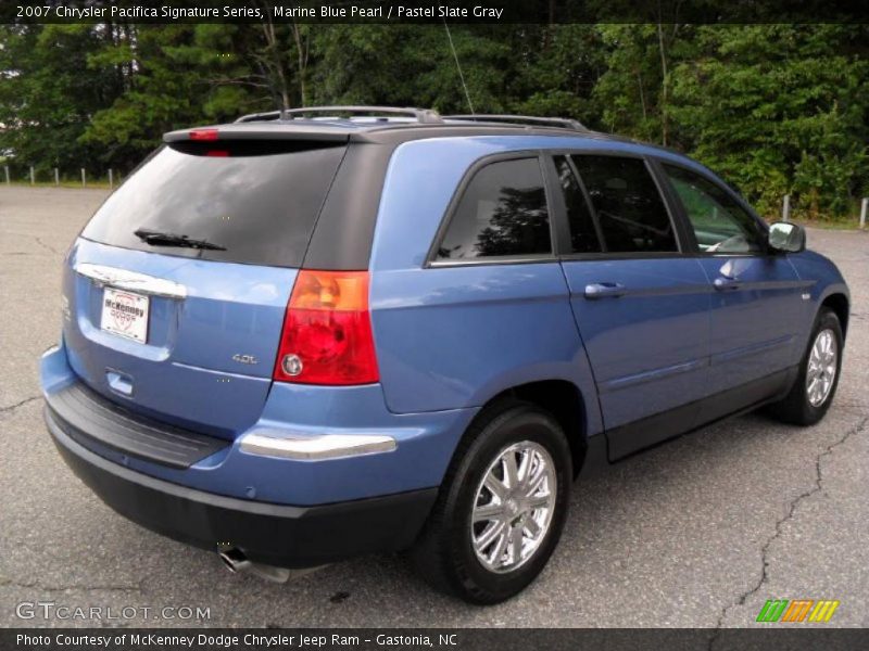 Marine Blue Pearl / Pastel Slate Gray 2007 Chrysler Pacifica Signature Series