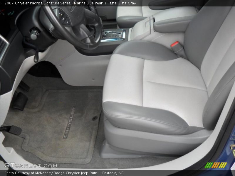 Marine Blue Pearl / Pastel Slate Gray 2007 Chrysler Pacifica Signature Series