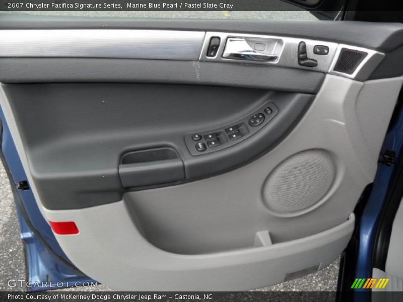 Marine Blue Pearl / Pastel Slate Gray 2007 Chrysler Pacifica Signature Series