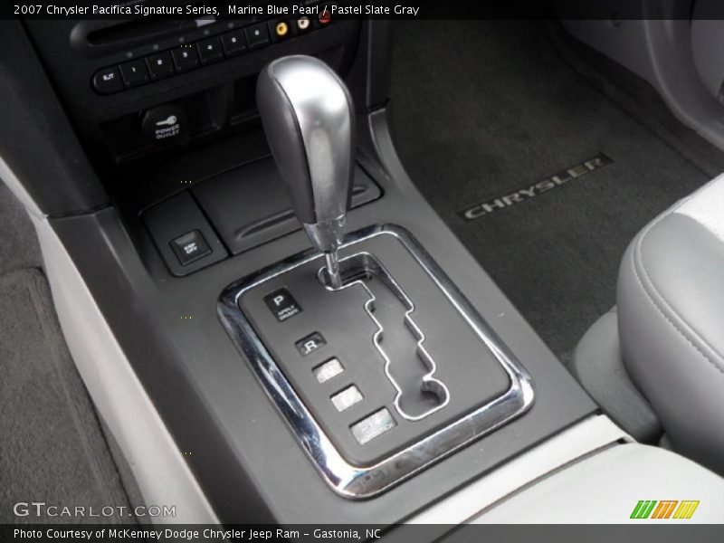 Marine Blue Pearl / Pastel Slate Gray 2007 Chrysler Pacifica Signature Series