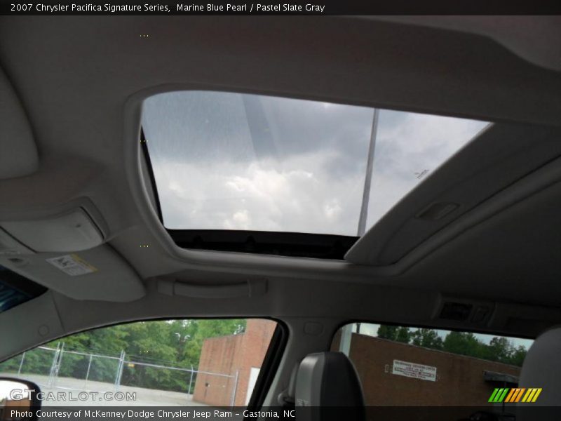 Marine Blue Pearl / Pastel Slate Gray 2007 Chrysler Pacifica Signature Series