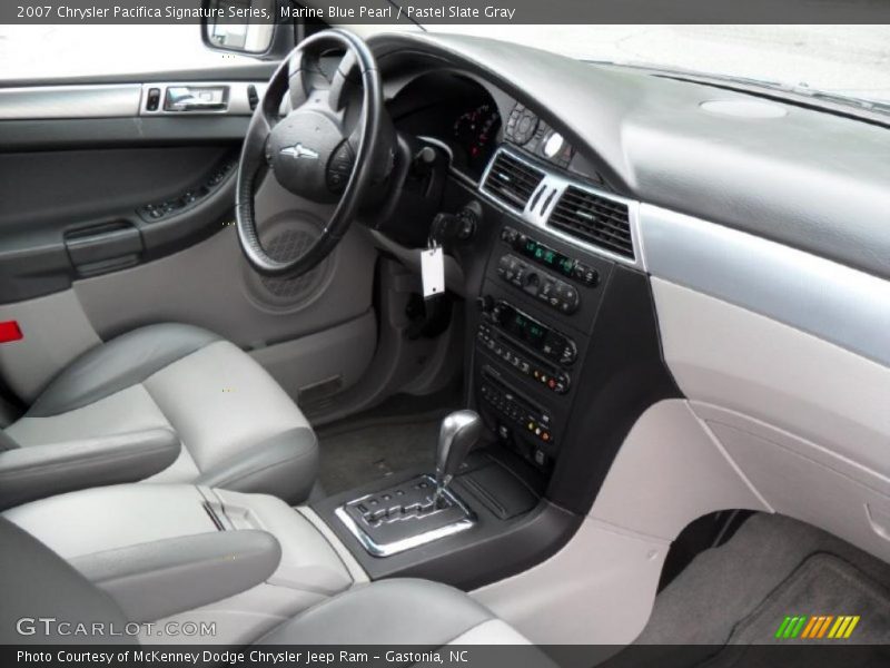 Marine Blue Pearl / Pastel Slate Gray 2007 Chrysler Pacifica Signature Series