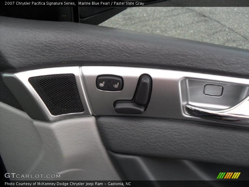 Marine Blue Pearl / Pastel Slate Gray 2007 Chrysler Pacifica Signature Series