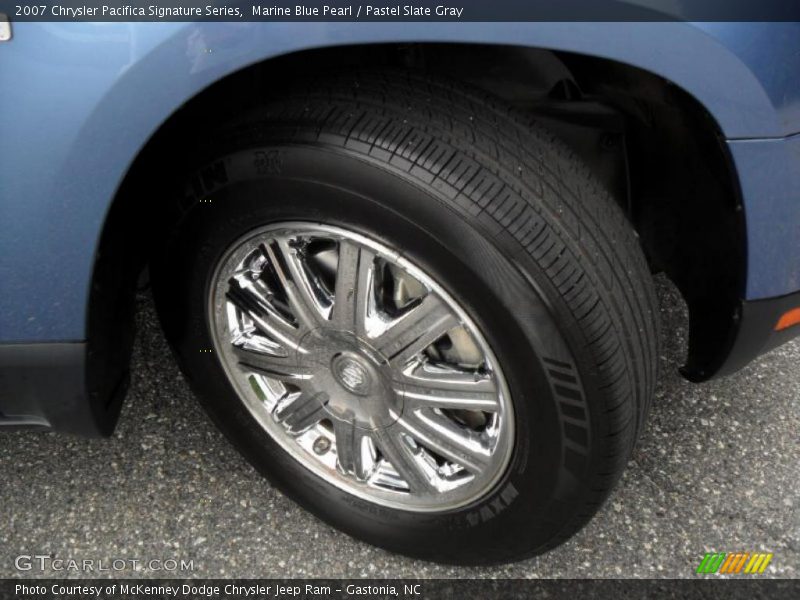Marine Blue Pearl / Pastel Slate Gray 2007 Chrysler Pacifica Signature Series