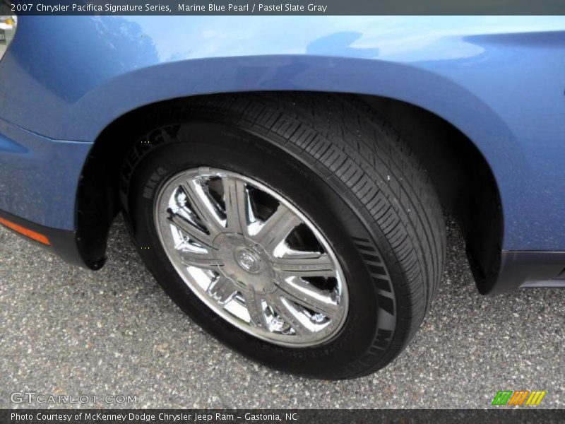 Marine Blue Pearl / Pastel Slate Gray 2007 Chrysler Pacifica Signature Series