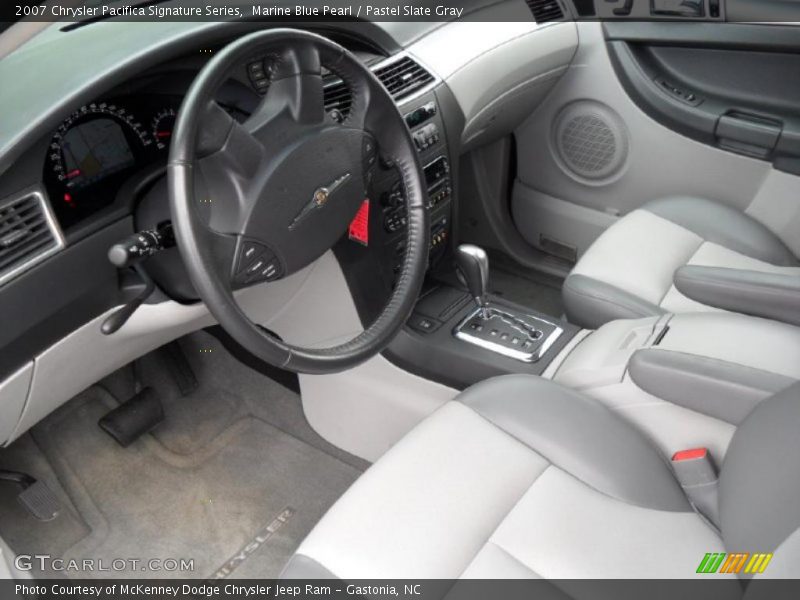 Marine Blue Pearl / Pastel Slate Gray 2007 Chrysler Pacifica Signature Series