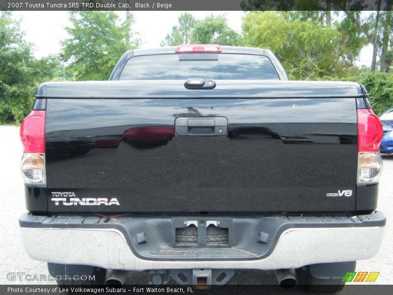 Black / Beige 2007 Toyota Tundra SR5 TRD Double Cab