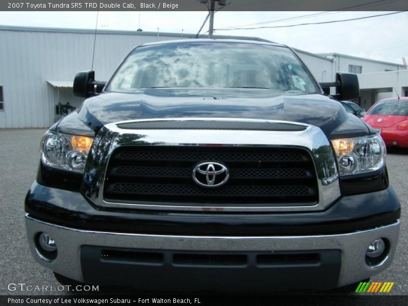 Black / Beige 2007 Toyota Tundra SR5 TRD Double Cab