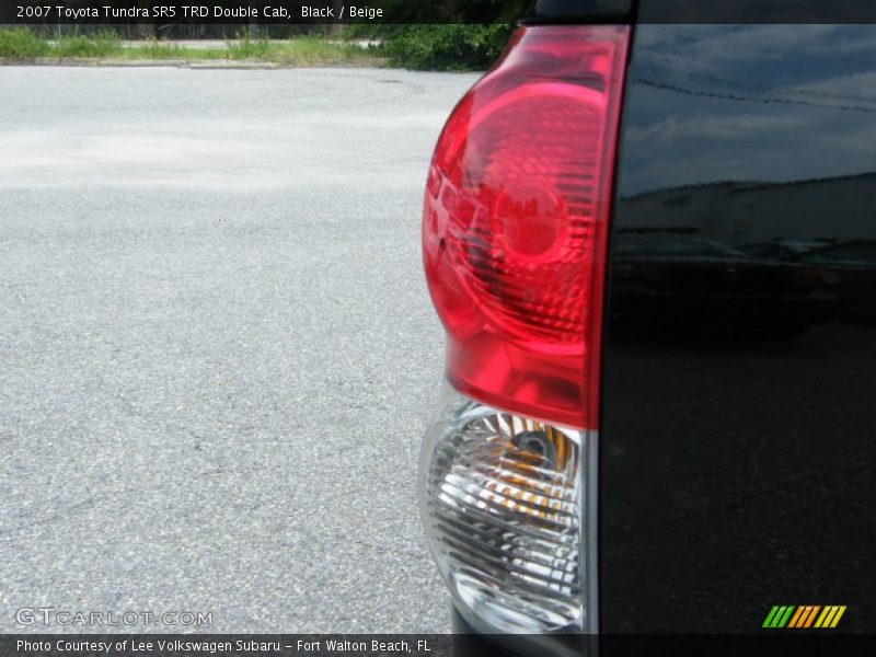 Black / Beige 2007 Toyota Tundra SR5 TRD Double Cab