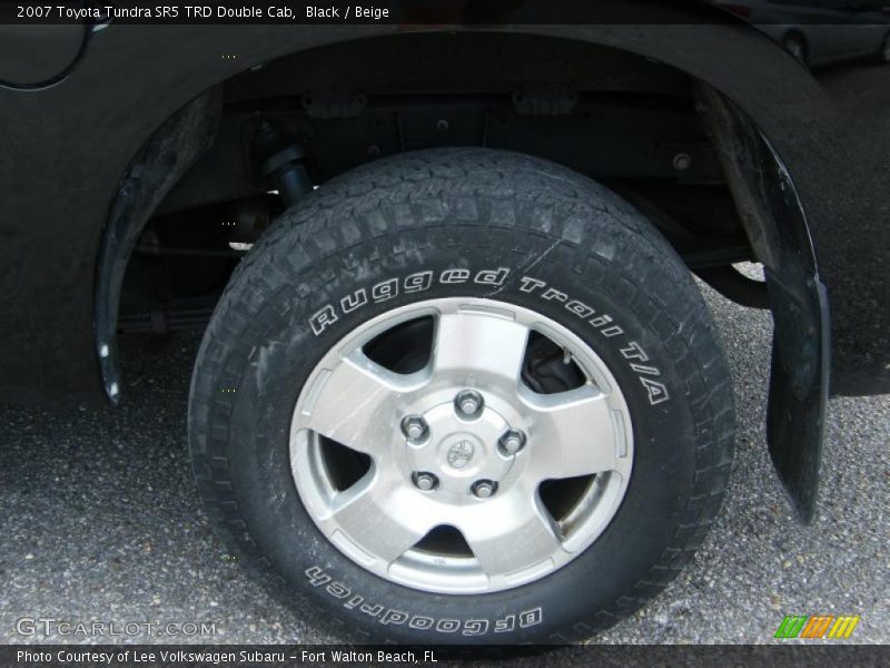 Black / Beige 2007 Toyota Tundra SR5 TRD Double Cab