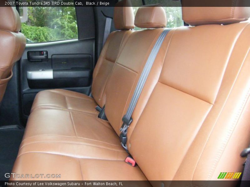 Black / Beige 2007 Toyota Tundra SR5 TRD Double Cab
