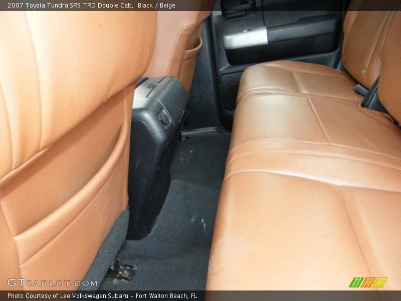 Black / Beige 2007 Toyota Tundra SR5 TRD Double Cab