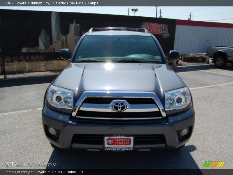Galactic Gray Mica / Taupe 2007 Toyota 4Runner SR5
