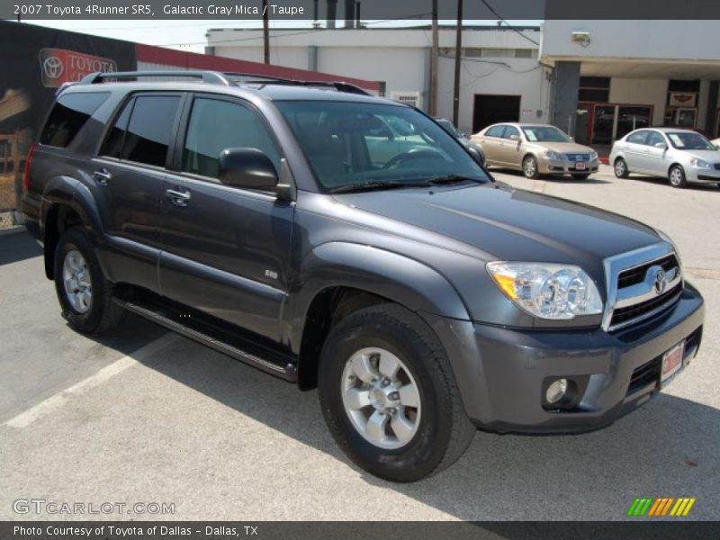 Galactic Gray Mica / Taupe 2007 Toyota 4Runner SR5