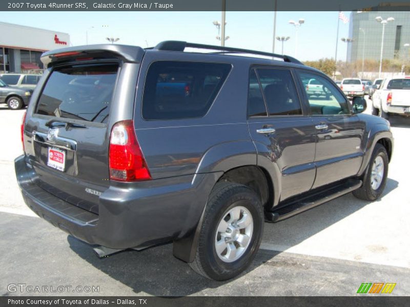 Galactic Gray Mica / Taupe 2007 Toyota 4Runner SR5