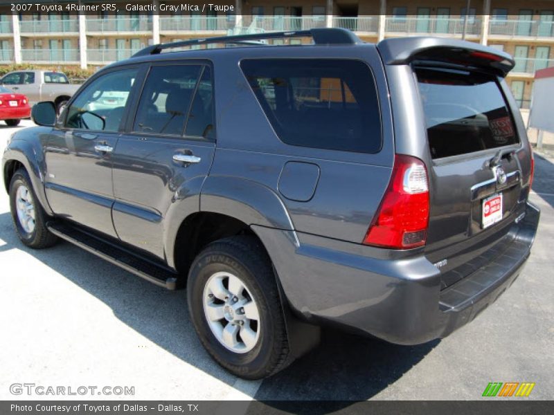 Galactic Gray Mica / Taupe 2007 Toyota 4Runner SR5