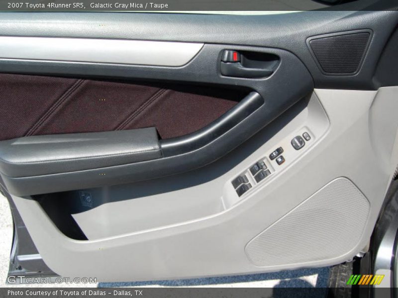 Galactic Gray Mica / Taupe 2007 Toyota 4Runner SR5