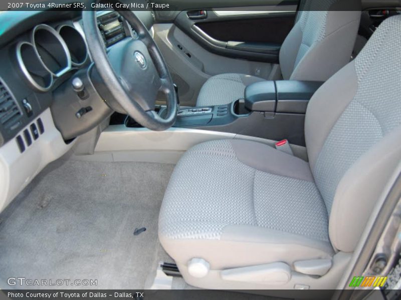 Galactic Gray Mica / Taupe 2007 Toyota 4Runner SR5