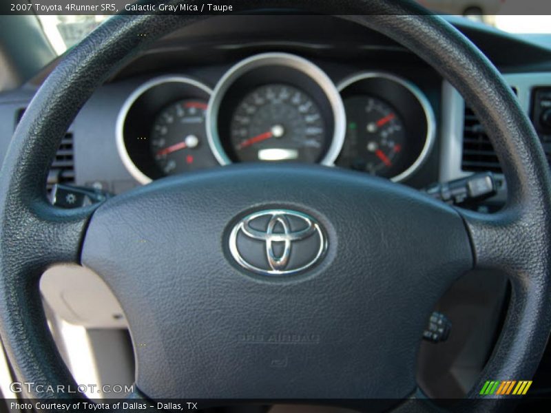 Galactic Gray Mica / Taupe 2007 Toyota 4Runner SR5