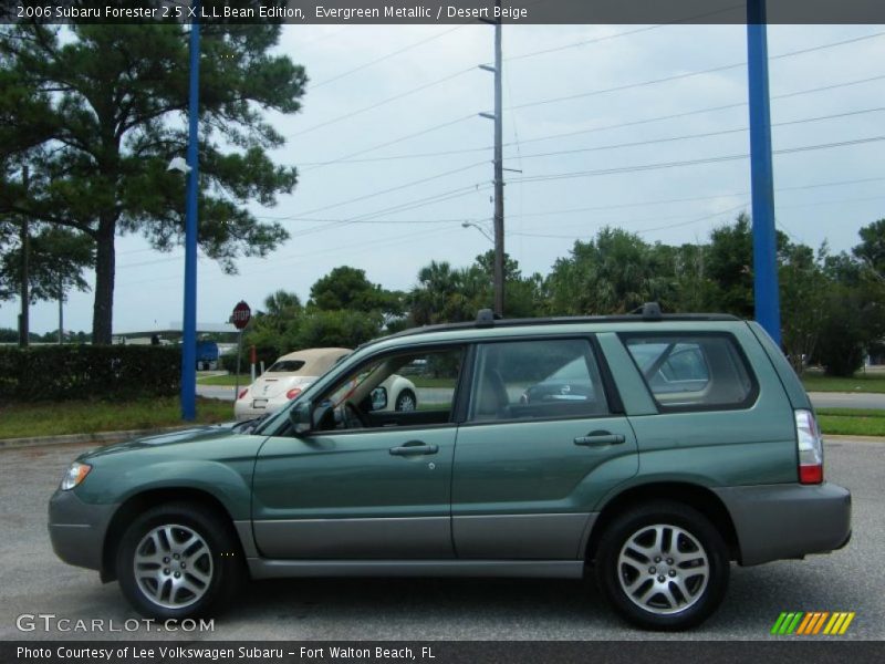 Evergreen Metallic / Desert Beige 2006 Subaru Forester 2.5 X L.L.Bean Edition