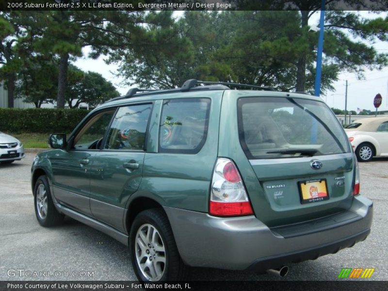 Evergreen Metallic / Desert Beige 2006 Subaru Forester 2.5 X L.L.Bean Edition