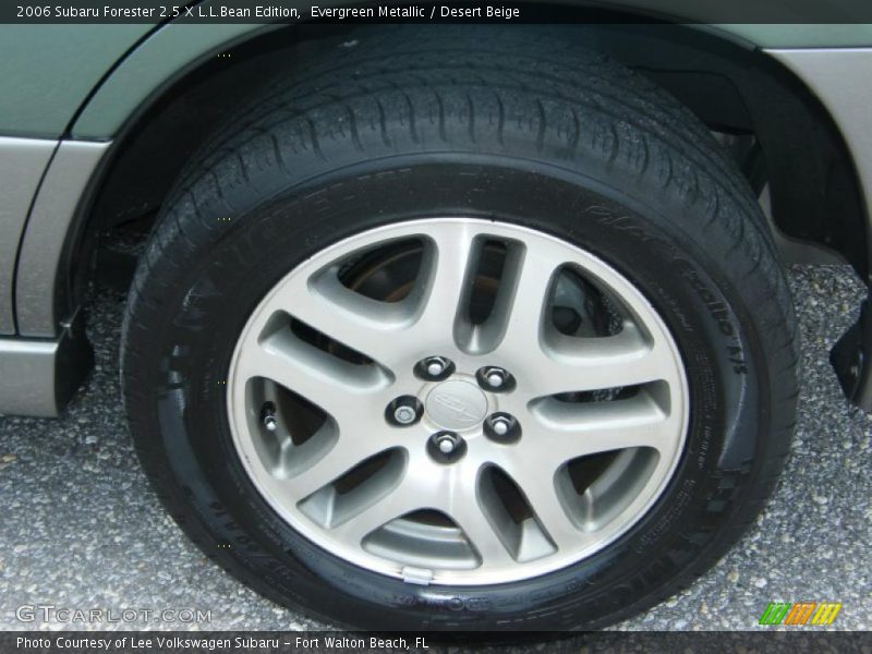 Evergreen Metallic / Desert Beige 2006 Subaru Forester 2.5 X L.L.Bean Edition