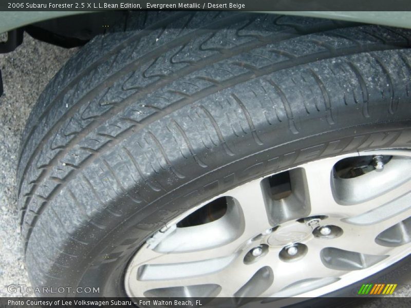 Evergreen Metallic / Desert Beige 2006 Subaru Forester 2.5 X L.L.Bean Edition