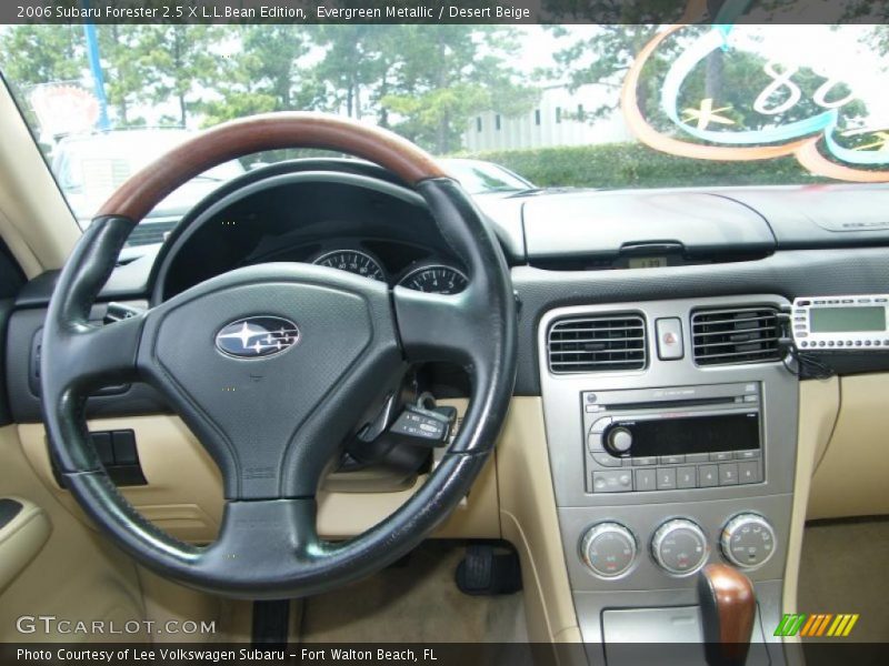 Evergreen Metallic / Desert Beige 2006 Subaru Forester 2.5 X L.L.Bean Edition