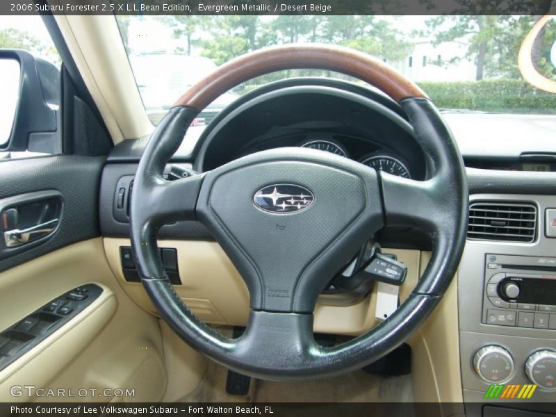 Evergreen Metallic / Desert Beige 2006 Subaru Forester 2.5 X L.L.Bean Edition