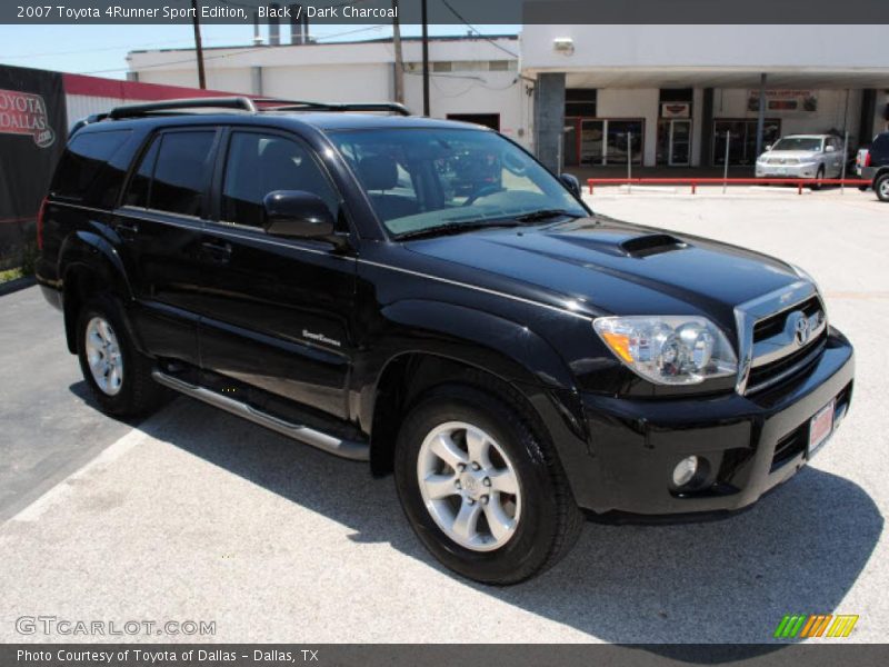 Black / Dark Charcoal 2007 Toyota 4Runner Sport Edition