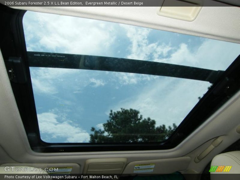 Evergreen Metallic / Desert Beige 2006 Subaru Forester 2.5 X L.L.Bean Edition