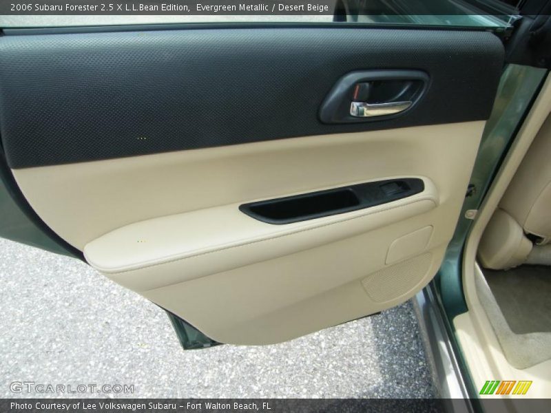Evergreen Metallic / Desert Beige 2006 Subaru Forester 2.5 X L.L.Bean Edition