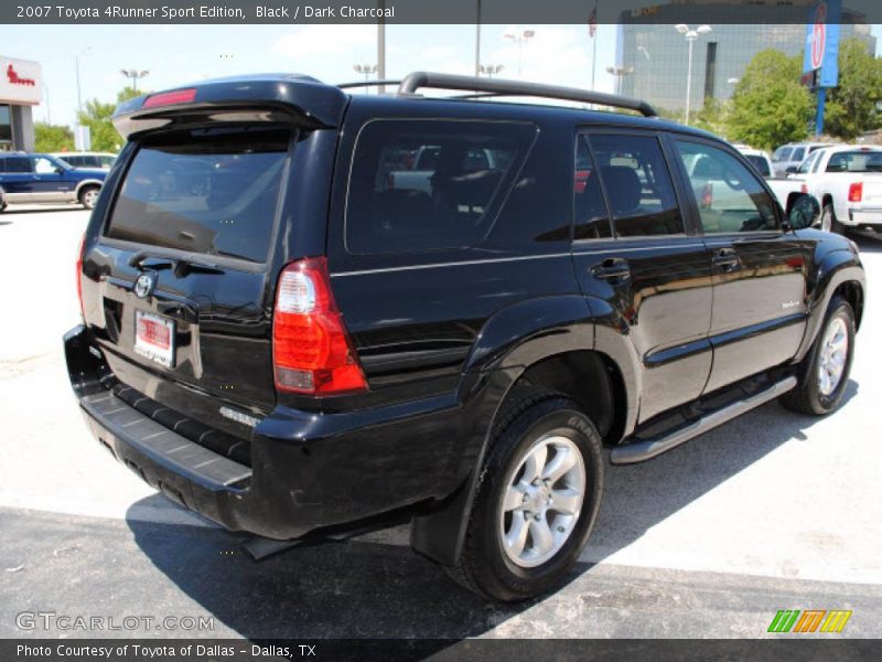 Black / Dark Charcoal 2007 Toyota 4Runner Sport Edition