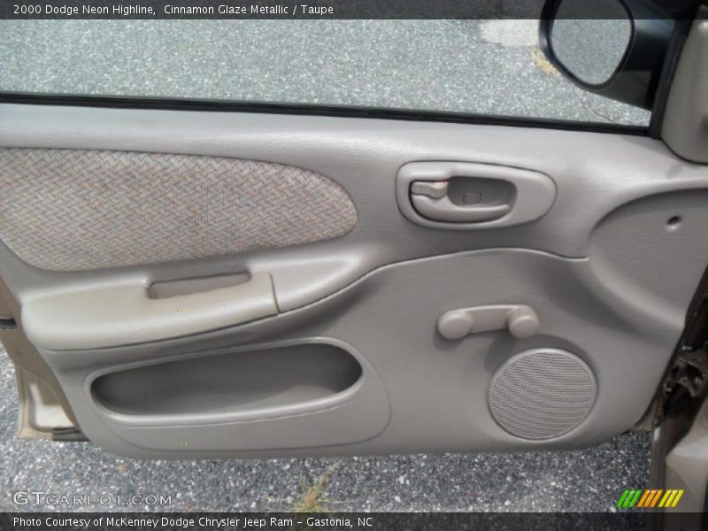 Cinnamon Glaze Metallic / Taupe 2000 Dodge Neon Highline