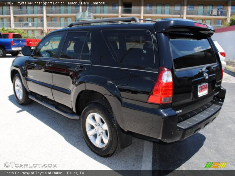 Black / Dark Charcoal 2007 Toyota 4Runner Sport Edition