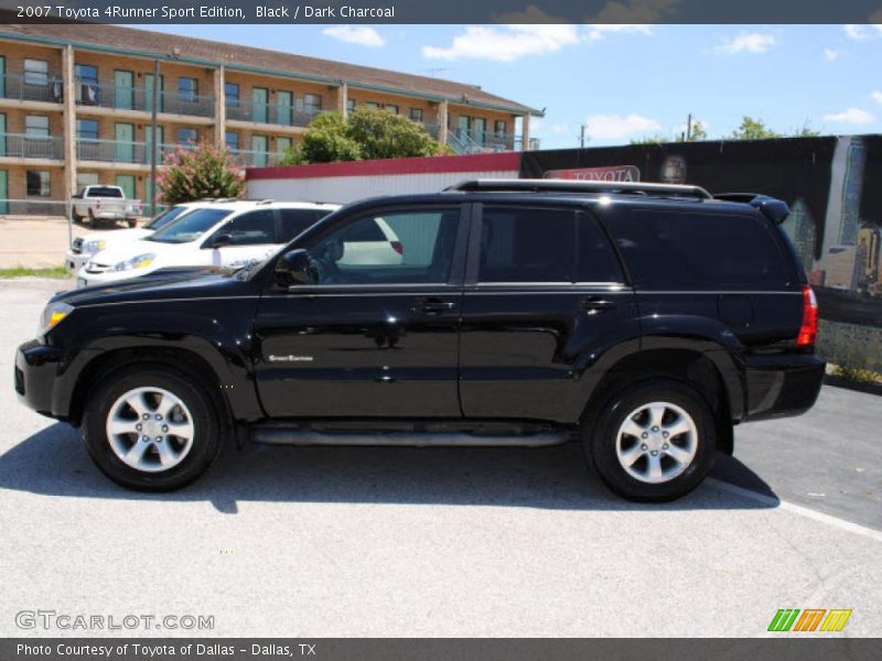 Black / Dark Charcoal 2007 Toyota 4Runner Sport Edition